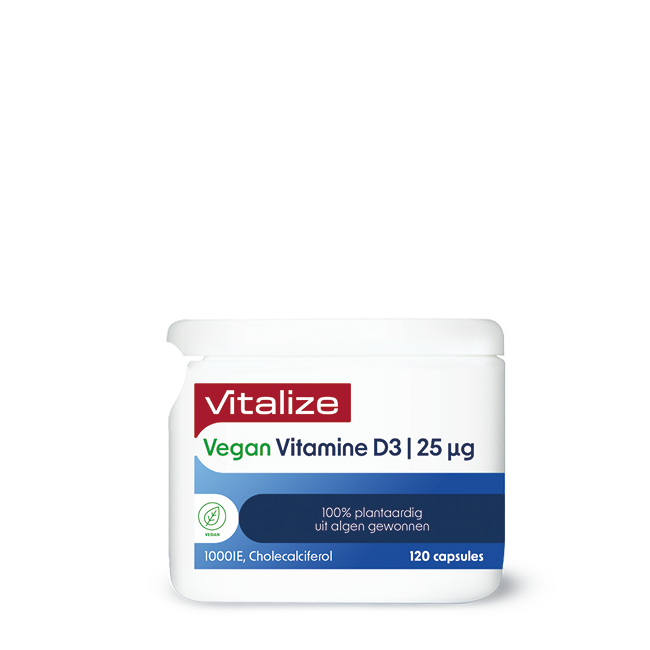 Vitalize Vegan Vitamine D3 25 µg 240 capsules