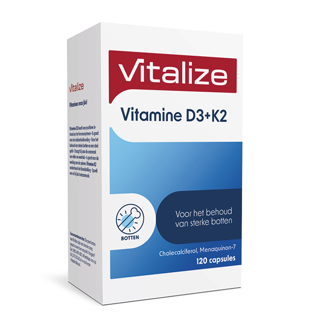 Vitalize Vitamine D3 + K2 240 capsules